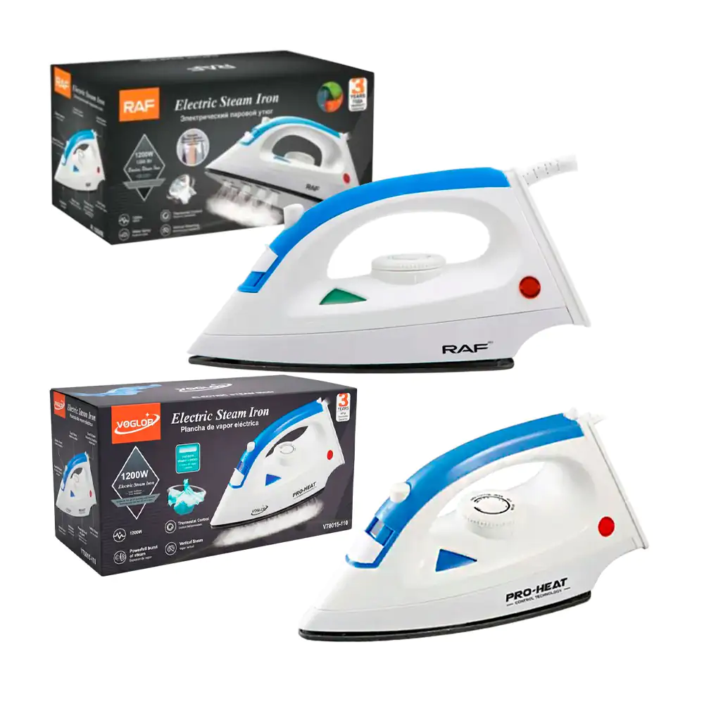 Plancha raf de vapor para ropa, 1200w / electric steam iron / r1088b …