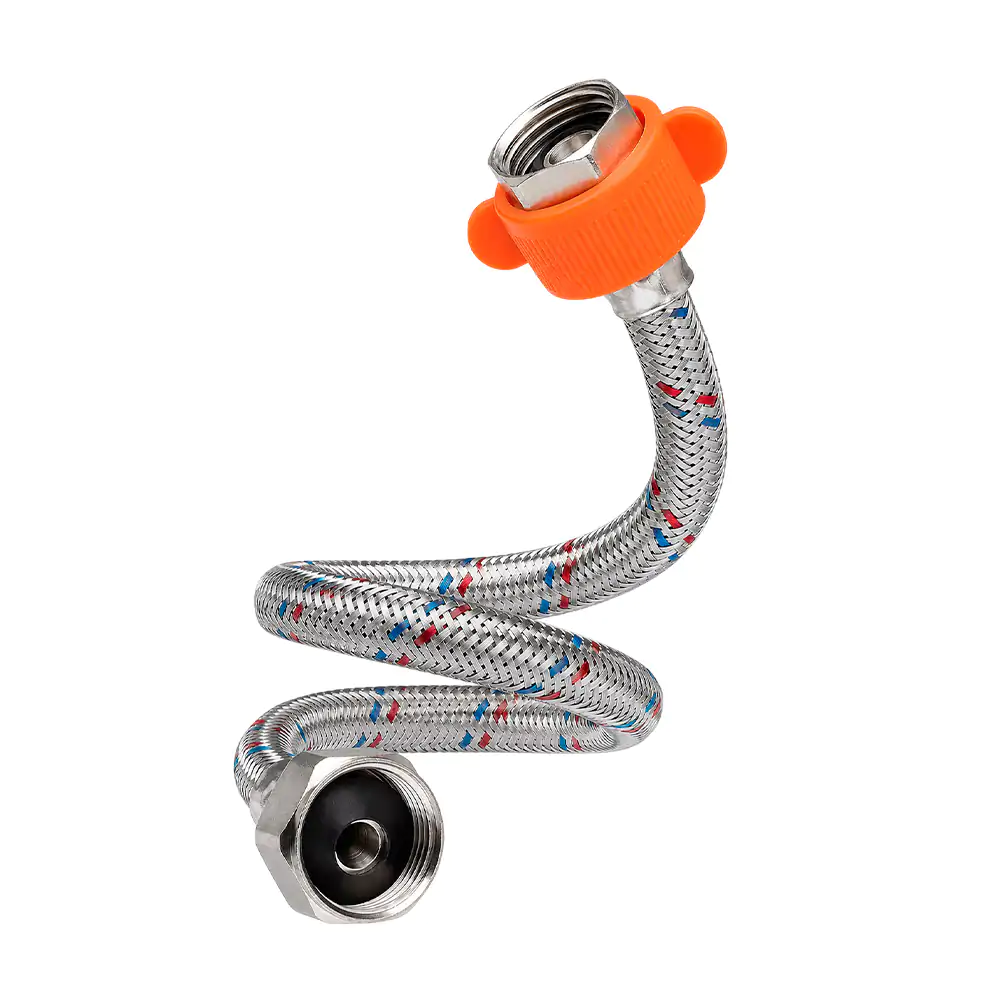 1pz manguera flexible de aluminio, alta resistencia, 60cm / sa-127860…