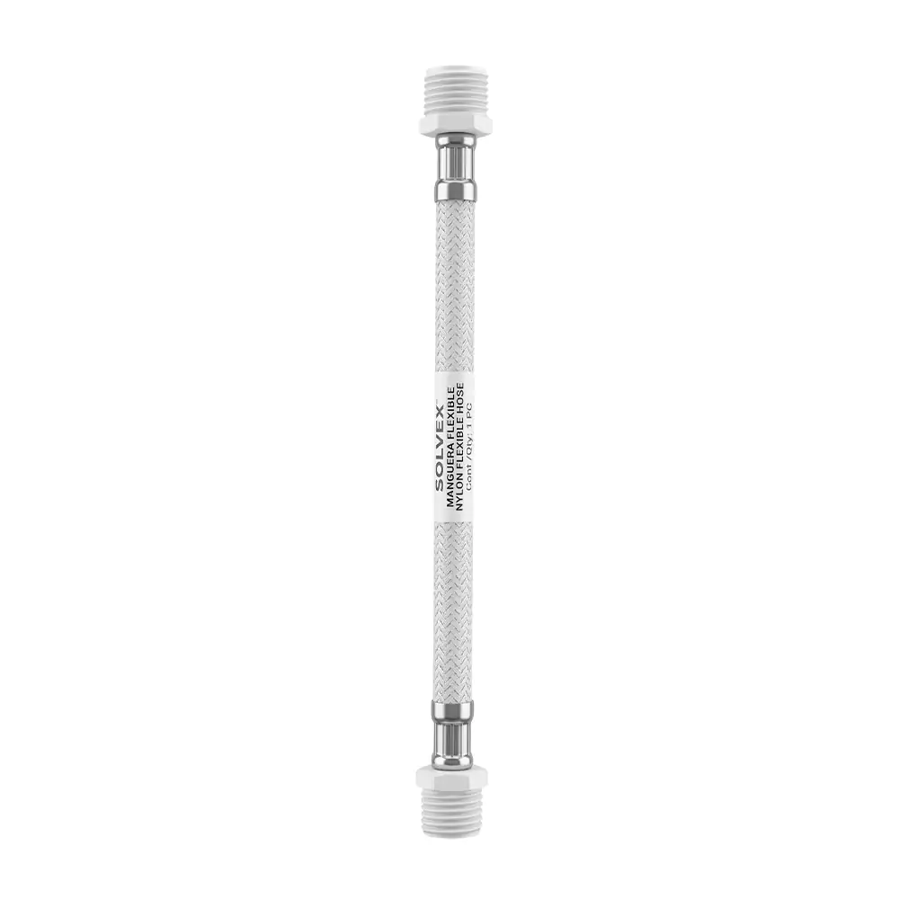 1pz manguera alimentadora trenzada metálica flexible, 35cm / sn-12783…