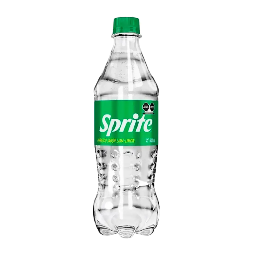 Refresco sprite lima limón, 600ml / sprite