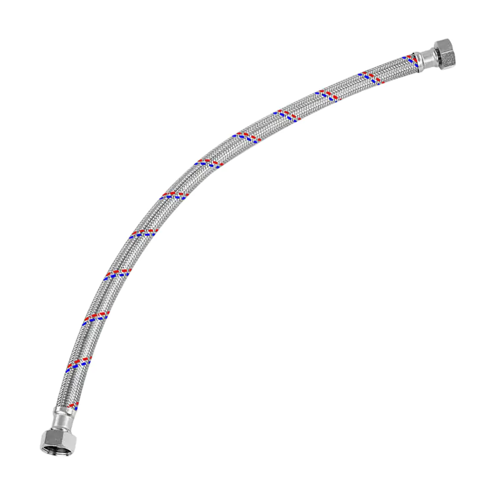 1pz manguera flexible metálica para boiler, 100cm / ssb-1212100