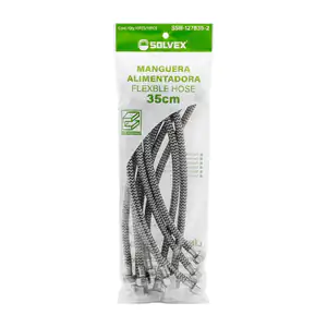 Paquete con 10pz, manguera alimentadora flexible de 35cm / ssb-127835…