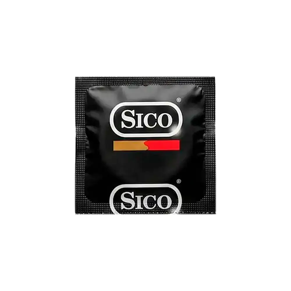 1pz condón sico sensitive delgado de látex natural sin aroma / ssd