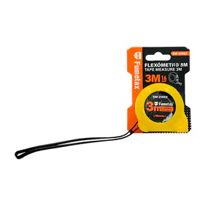 Cinta métrica - flexómetro fumetax de 3m, plástico resistente / sw-21…