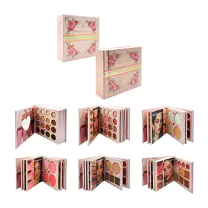 Estuche venshadi para maquillaje con sombras, iluminadores, rubores y…