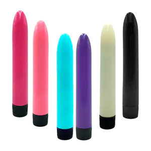 Vibrador consolador con forma de bala, velocidad constante, 18cm, var…
