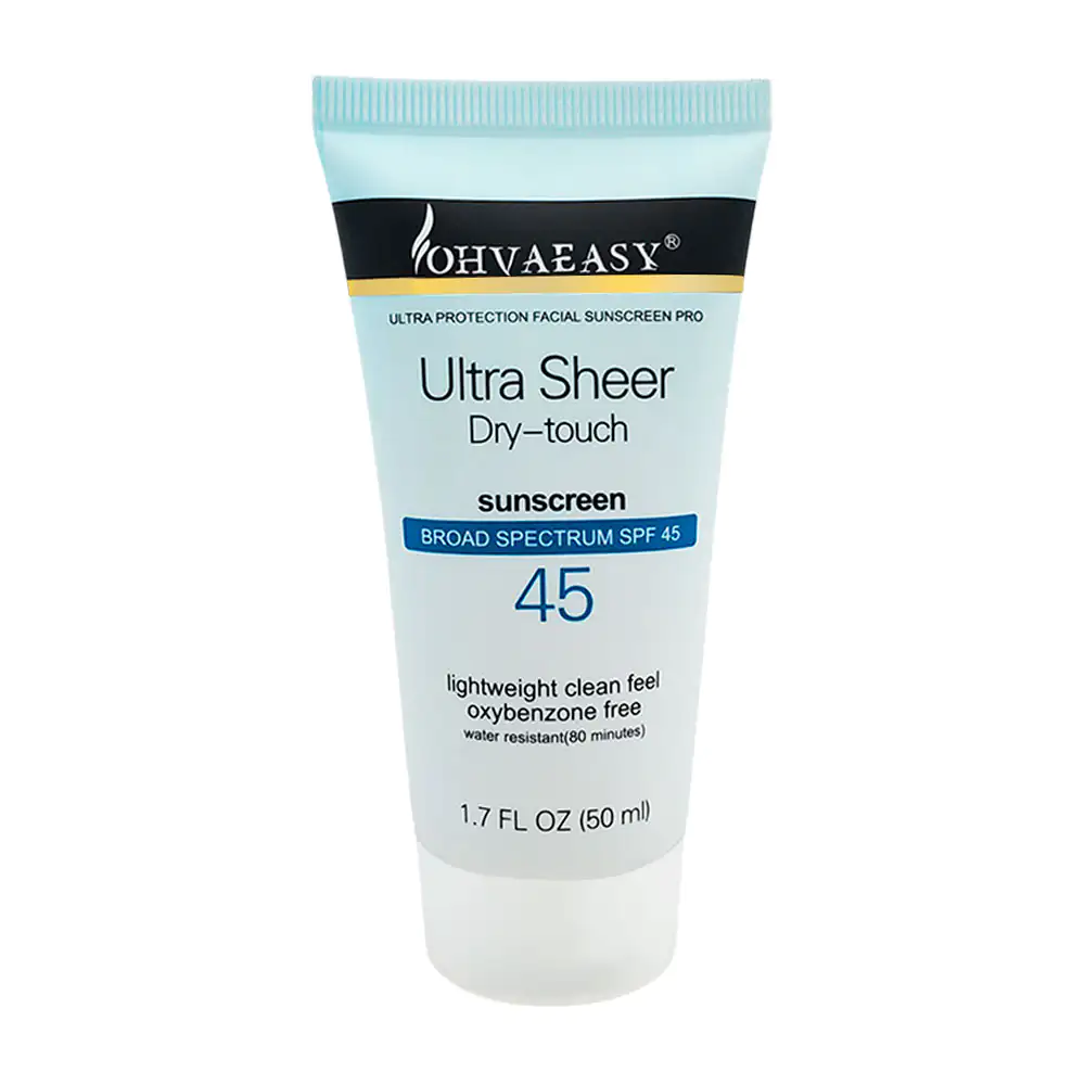 Bloqueador - protector solar, spf45, acabado ligero y sensacion no gr…
