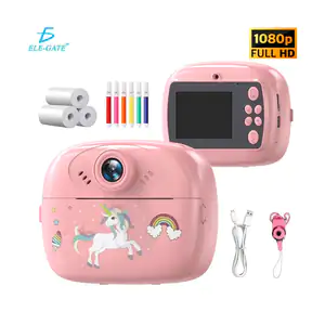 Mini cámara infantil térmica con pantalla + accesorios, variedad de c…