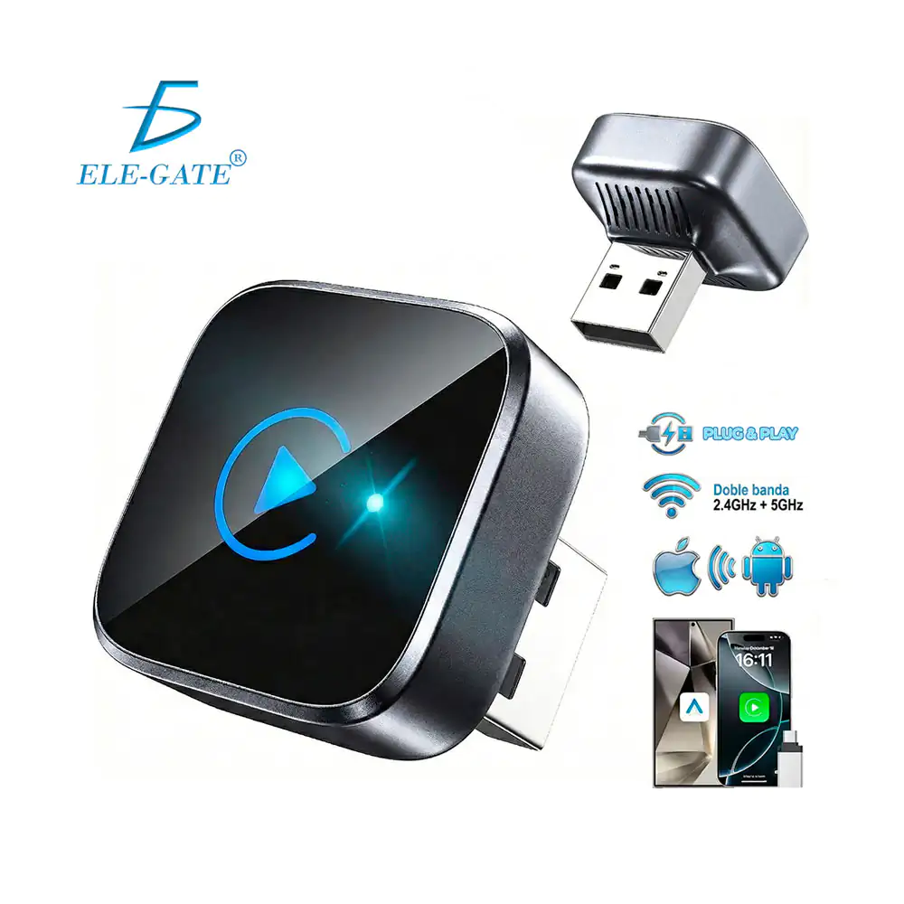 Adaptador inalámbrico 2 en 1 para carplay y compatible con android / …