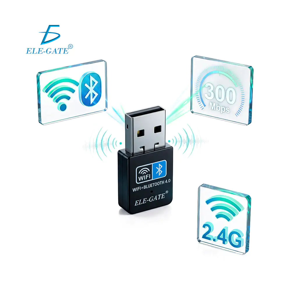 Adaptador usb wifi 300 mbps con bluetooth compatible con pc y laptop …
