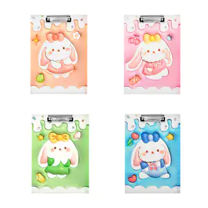 Tabla portadocumentos con estampado de conejita kawaii, variedad de c…