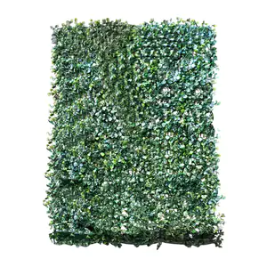 1pz Follaje tipo césped artificial en tonos oscuros de 59x40cm