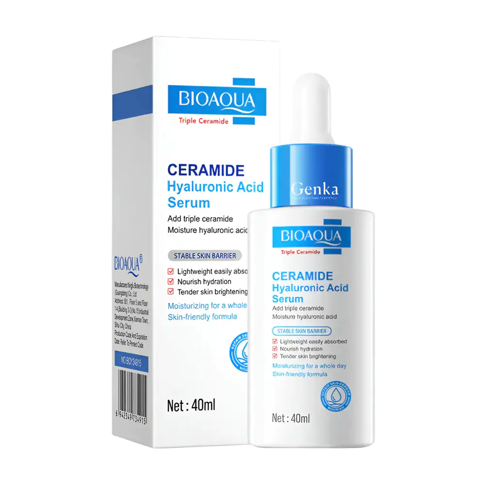 Serum facial de humectación intensa con ácido hialurónico y triple ce…
