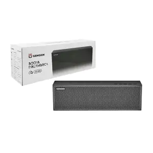 Bocina inalámbrica gengxin rectangular tipo barra en color nego / gx-…