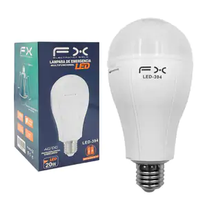 Foco led de emergencia fx recargable con potencia de 20w + gancho par…