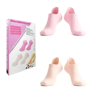 Par de calcetines se silicona hidratantes para pies agrietados, color…