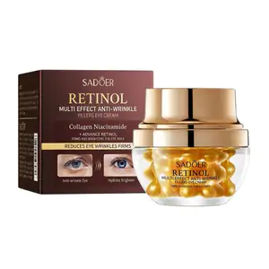 Crema para contorno de ojos antiarrugas con retinol, colágeno y niaci…