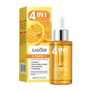 Serum antioxidante 4 in 1 con vitamina c, ilumina, revitaliza y suavi…
