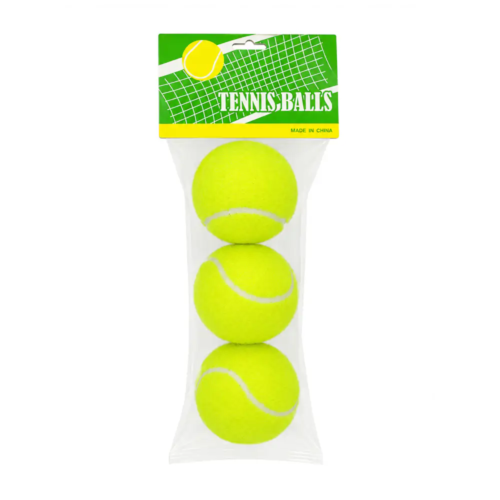 Paquete con 3 pelotas para tenis, diseño suave de alta resistencia / …