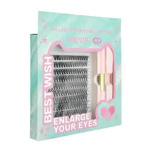 Paquete xiayue, pestañas postizas 10-15mix, diferentes largos + acces…