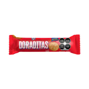 Paquete de galletas doraditas, galletas saladas, 115g / 000112
