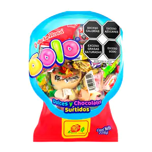 1pza bolsa bolo de la rosa surtido de dulces y chocolates 228g / 0026…