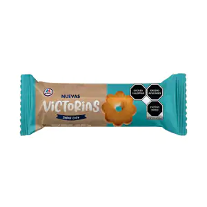 Paquete de galletas victorias en forma de flor sabor coco, 156g / 003…