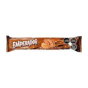 Paquete de galletas emperador sabor nuez con relleno cremoso, 109g / …