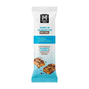 1pza barra de cacahuate members mark con crema de cacahuate y chispas…