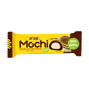 Paquete con 4 mini mochi sabor tiramisu y crema ultra suaves, 40g / 0…