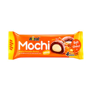 Paquete con 4 mini mochi sabor pancake de maple ultra suaves, 40g / 0…