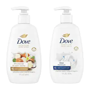 Bote de jabón líquido dove de 355ml con humectación profunda y mantec…