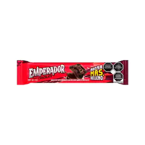 Paquete de galletas emperador sabor chocolate con relleno, 121g / 043…