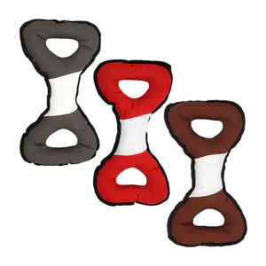 Juguete peluche para mascota de doble agarradera con forma tipo hueso…