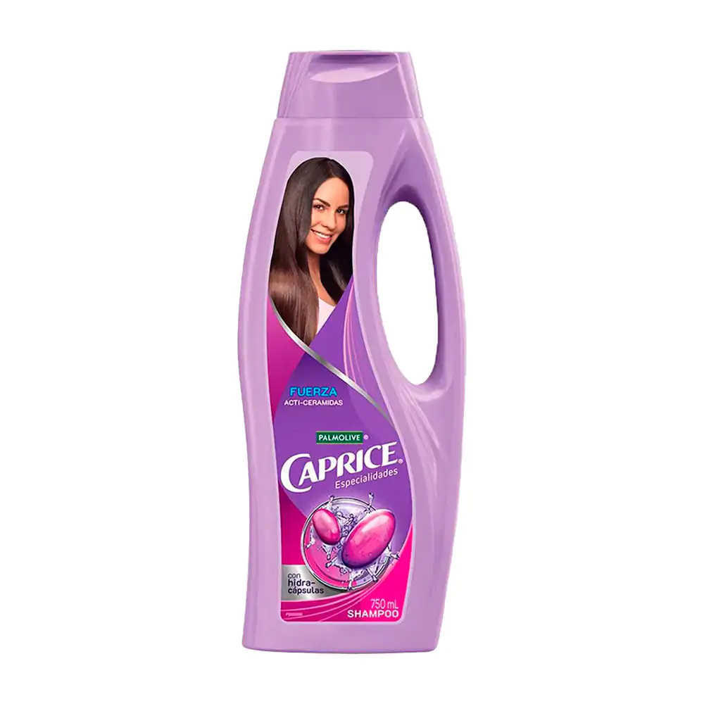 Shampoo caprice especialidades fuerza acti ceramidas, 750ml
