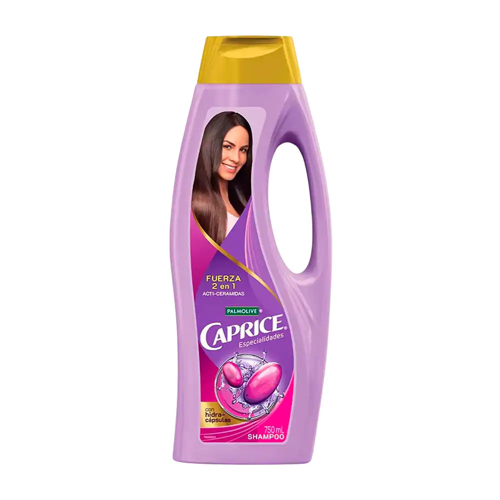 Shampoo caprice especialidades fuerza 2en1 acti ceramidas, 750ml