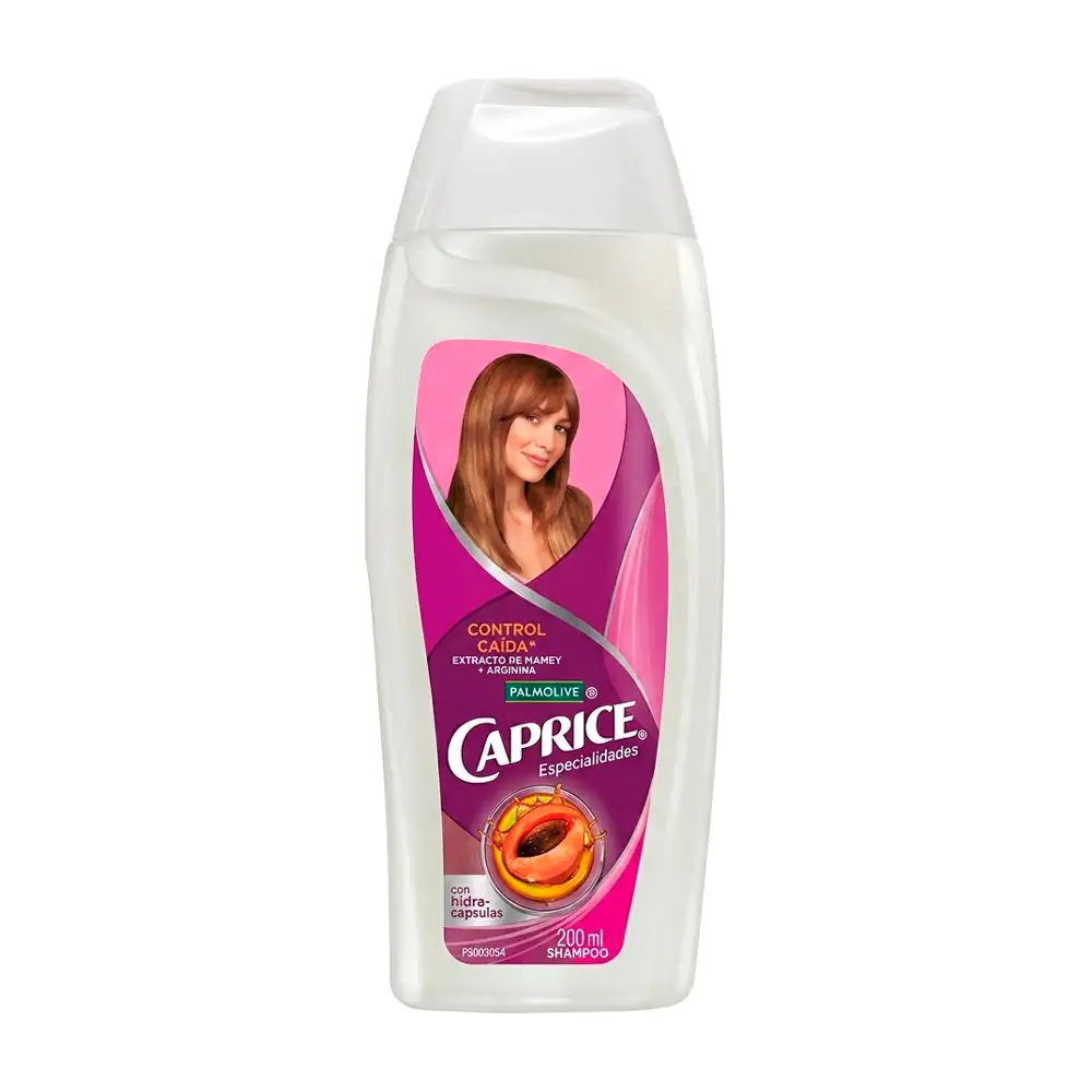 1pz botella de shampoo caprice especialidades, control caída, 200ml /…