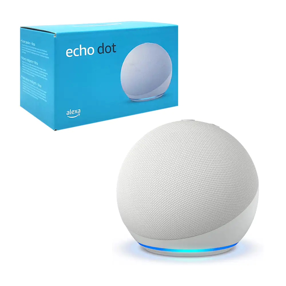 Bocina amazon alexa echo dot 5th generación color blanco glaciar / 08…