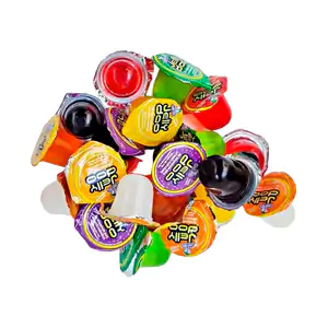 1pz gelatina en cápsula jelly doo con trozitos, variedad de sabores, …