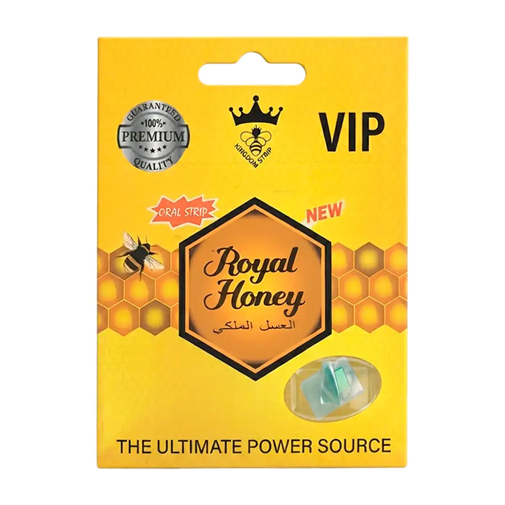 1pza Laminita sublingual afrodisíaca royal honey para chicos / 102061