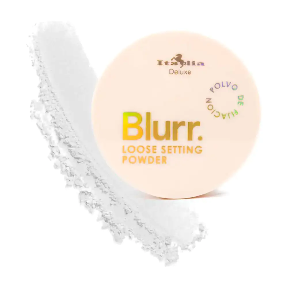 1pz polvo traslúcido italia deluxe para fijar maquillaje, 8g / 123blp…