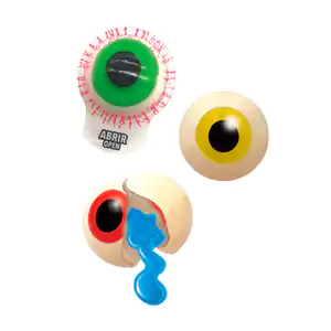 1pz gomita en forma de ojos saltones relleno sabor frutal, 10g / 1240…