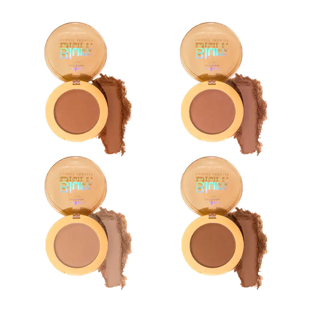 1pz polvo bronceador italia deluxe, cobertura alta, 7g, variedad de t…