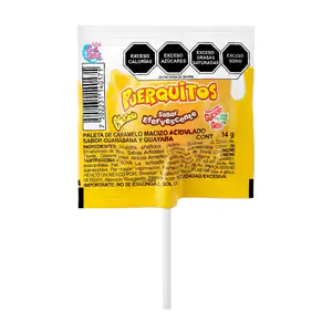 Paleta puerquitos chelada sabor efervescente 14g / 140171