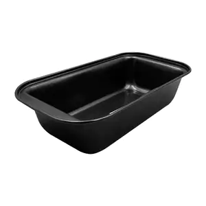 Molde metálico rectangular antiadherente para hornear 25.5x13x6.5cm /…