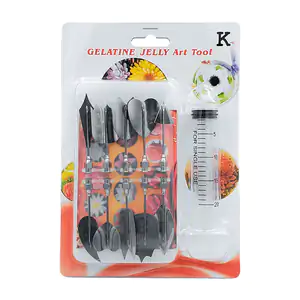 Blíster con 10 agujas de acero + jeringa de 20ml para decoración de g…