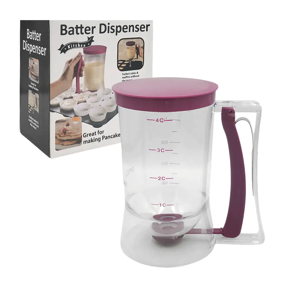 Dispensador de plástico con mango ergonómico y válvula antigoteo para…