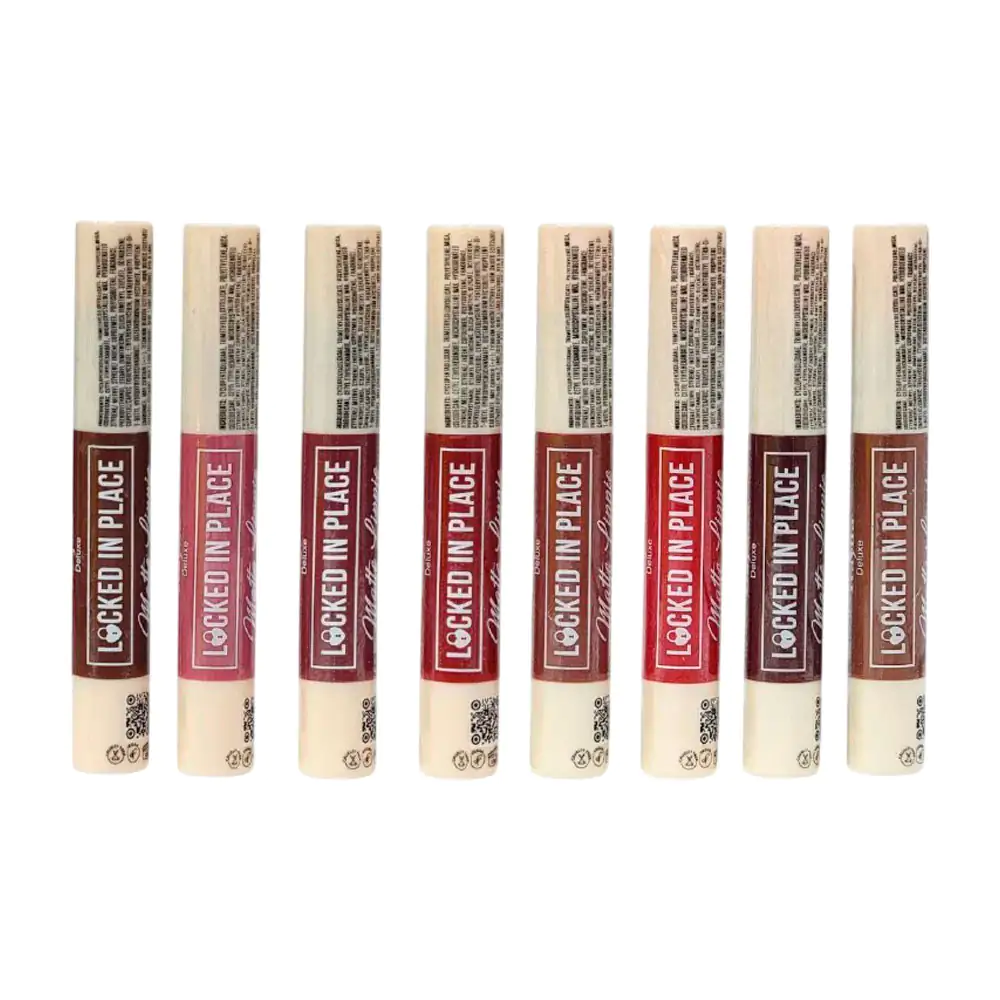 1pz labial locked in place retractil en barra, 2.6g, variedad de tono…
