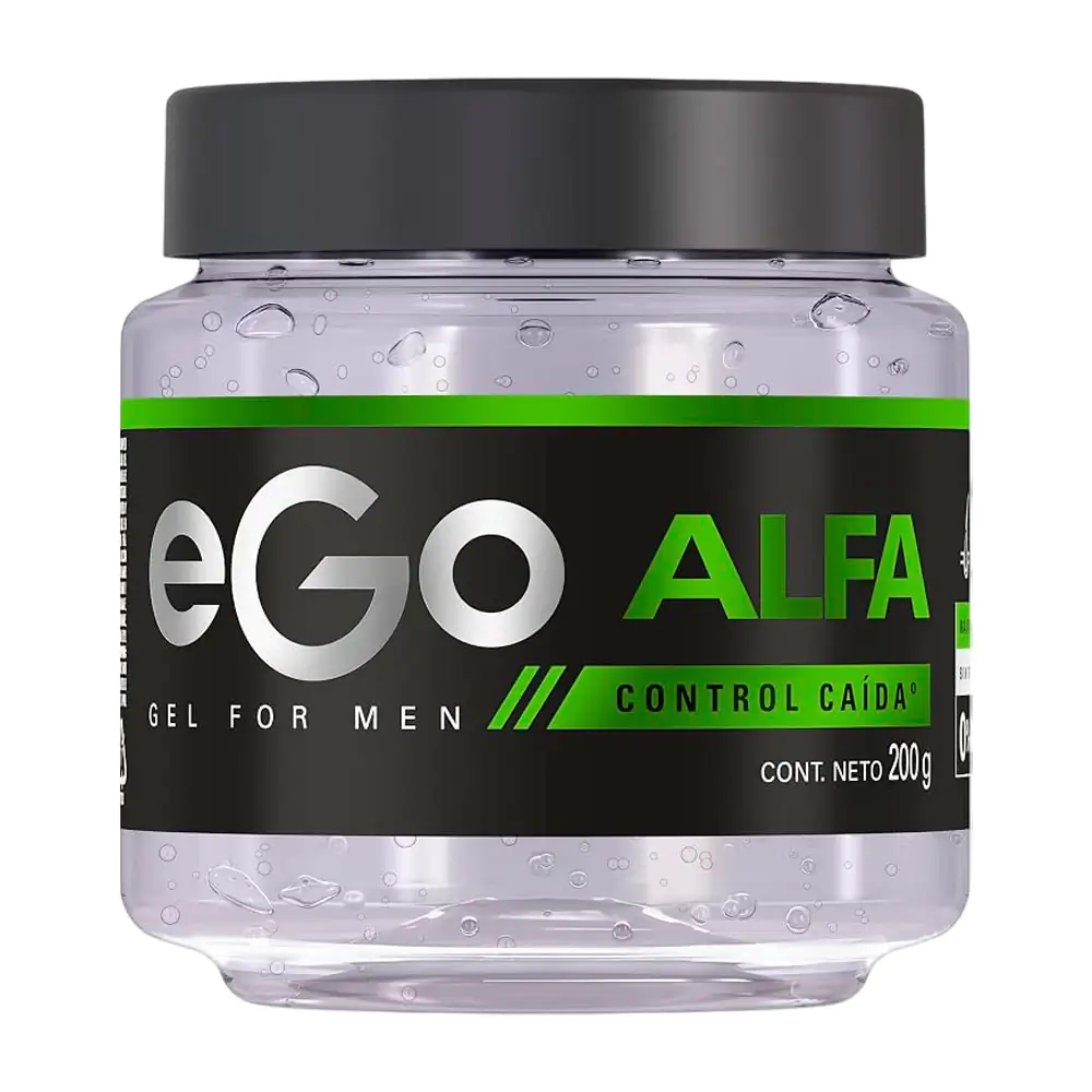 1pz Gel ego for men fijador de cabello con control caída de 200ml / 2…