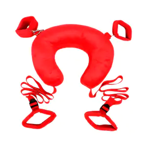 Atadura sexual para bdsm con esposas para pies y manos + collarin, va…